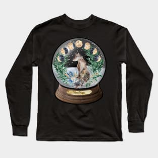 Wolf Moon Magic Long Sleeve T-Shirt